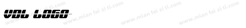 VDL LOGO字体转换